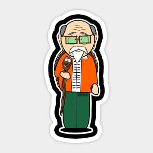 Master Roshi Garrison Sticker